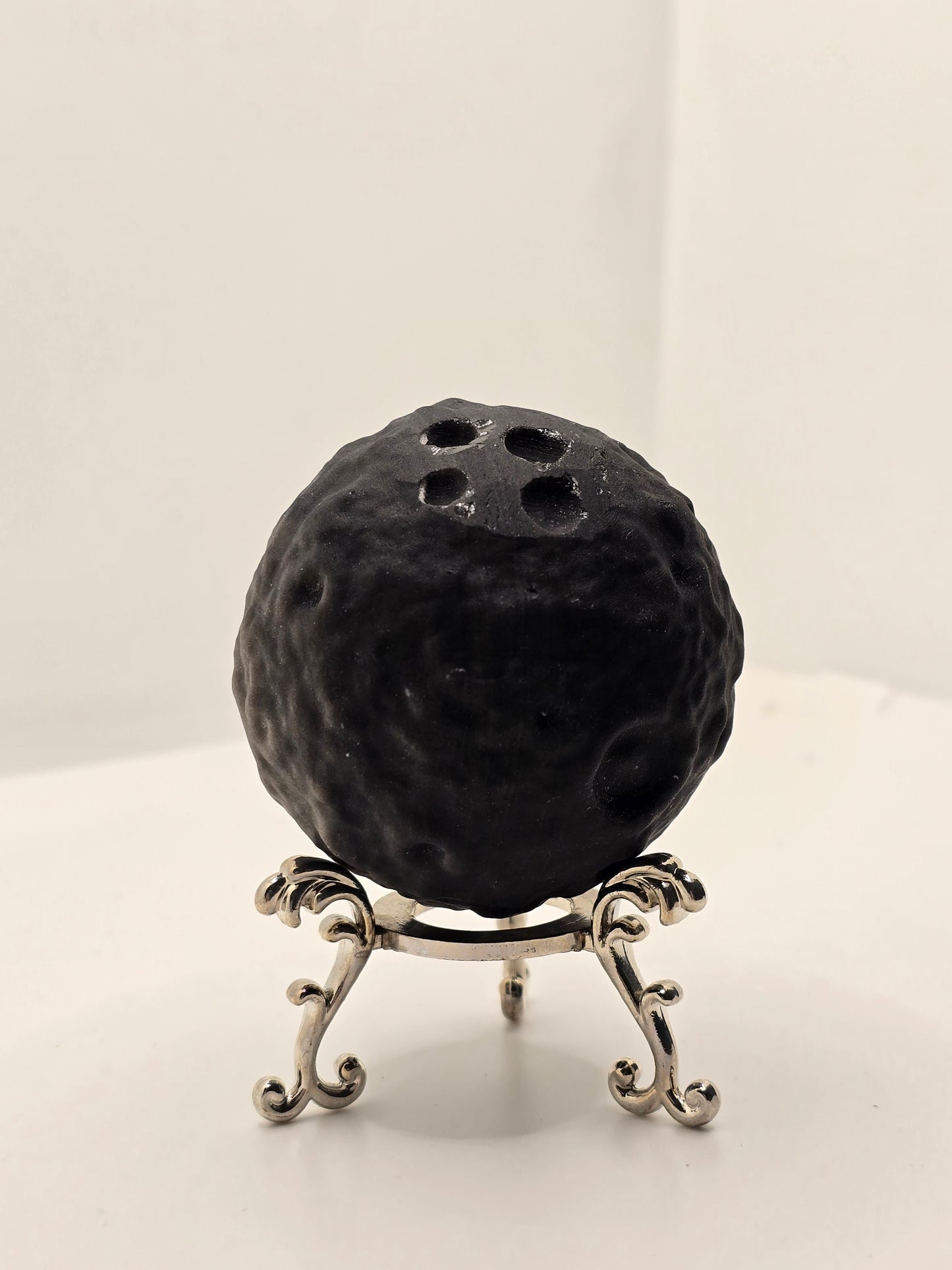 Silver Sheen Obsidian Måne – Skuggkraft & Kosmisk Klarhet