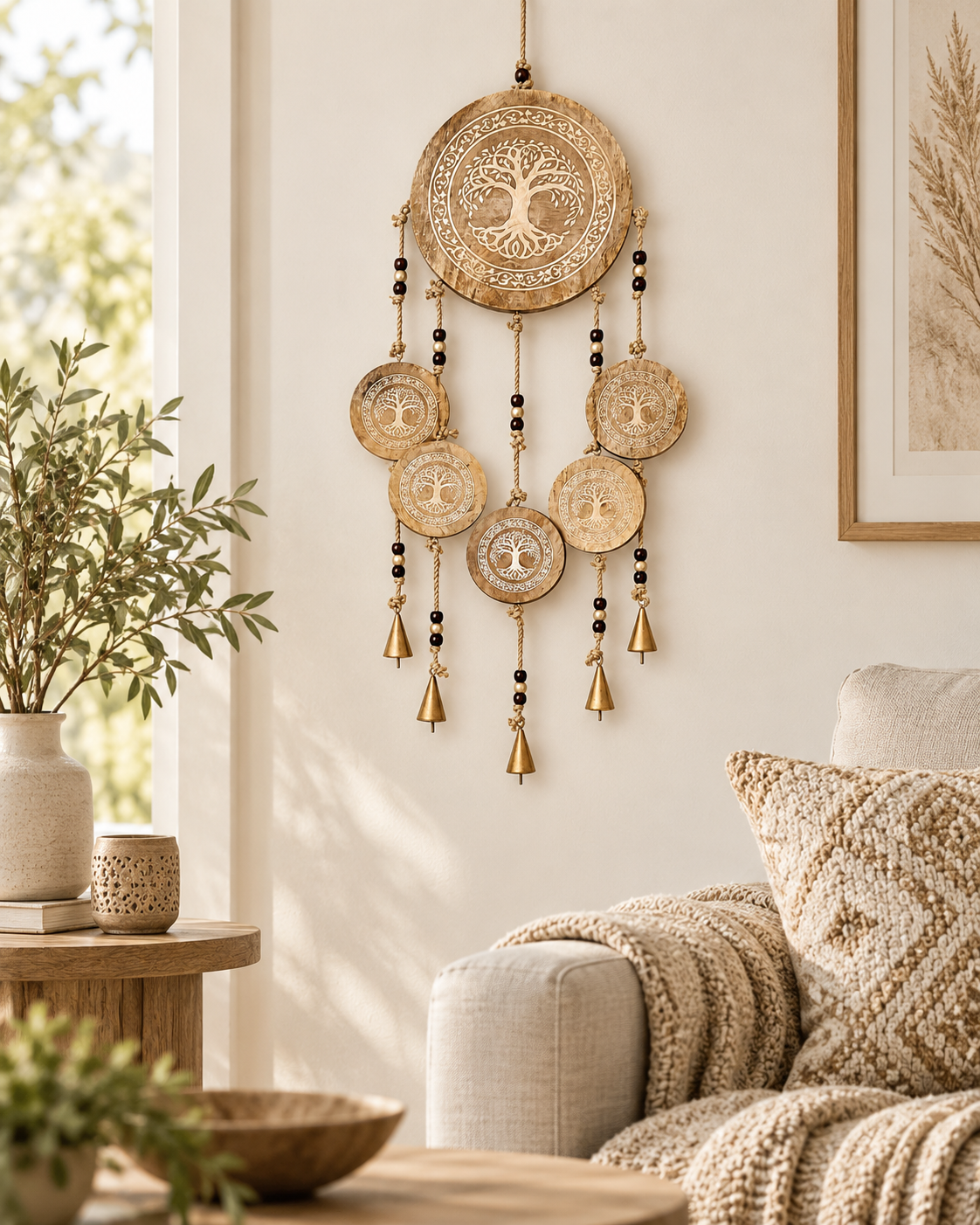 Livets Träd Väggdekoration – Boho & Spirituell