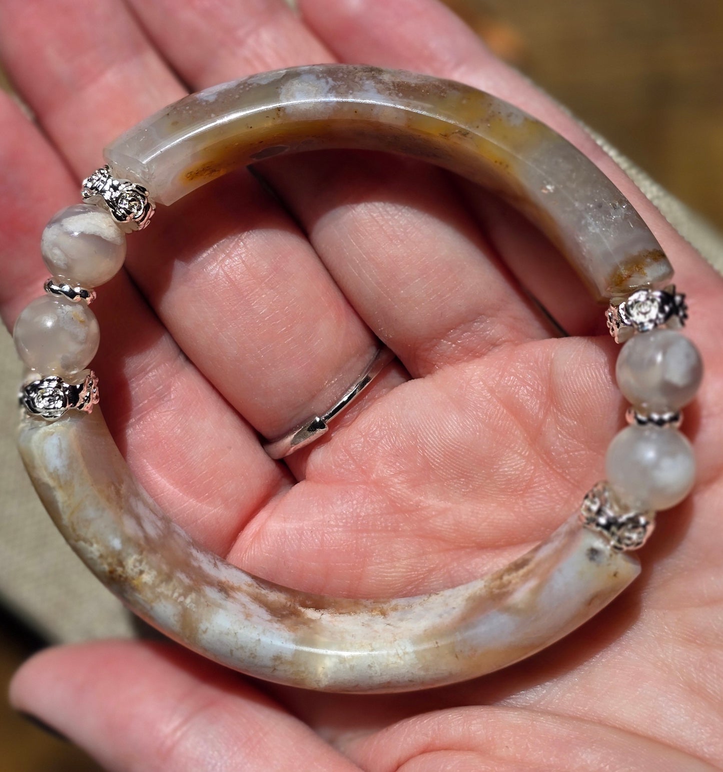 Half Bangle – Blomsteragat