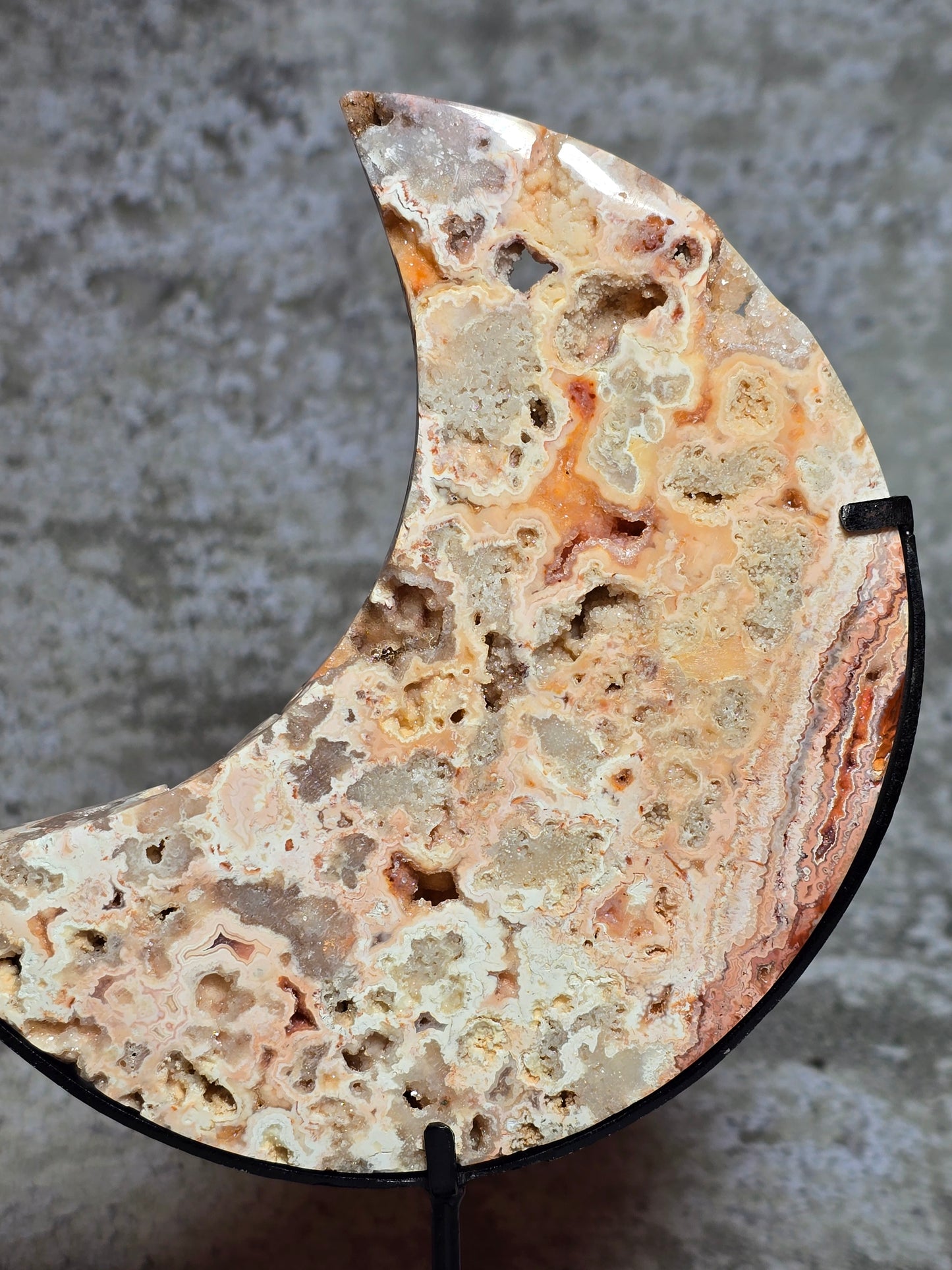 Rosa Crazy lace agat#17