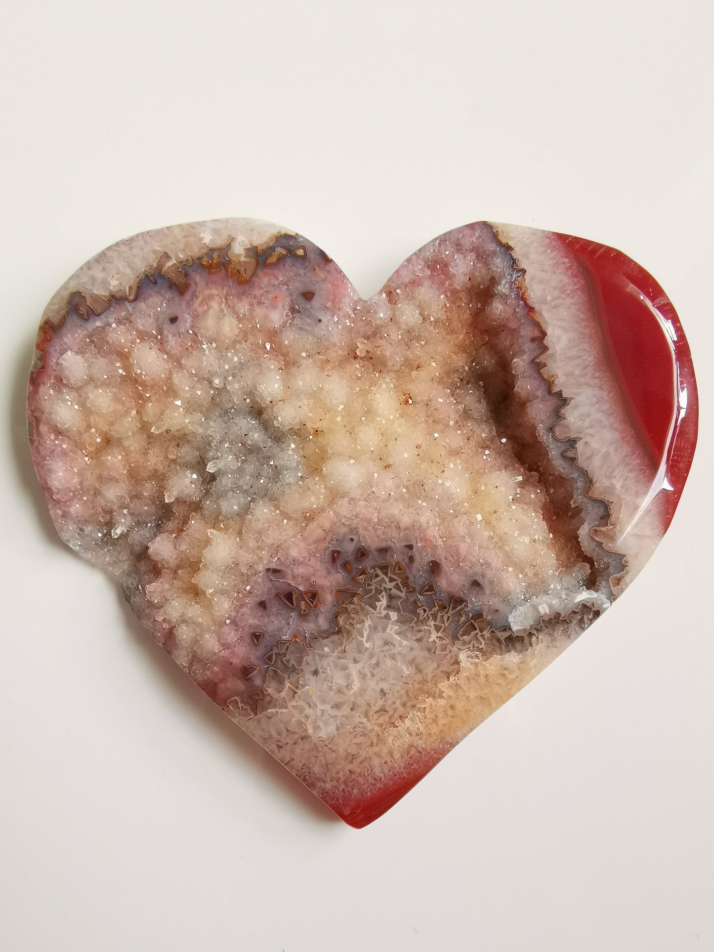 #8Karneol Hjärta