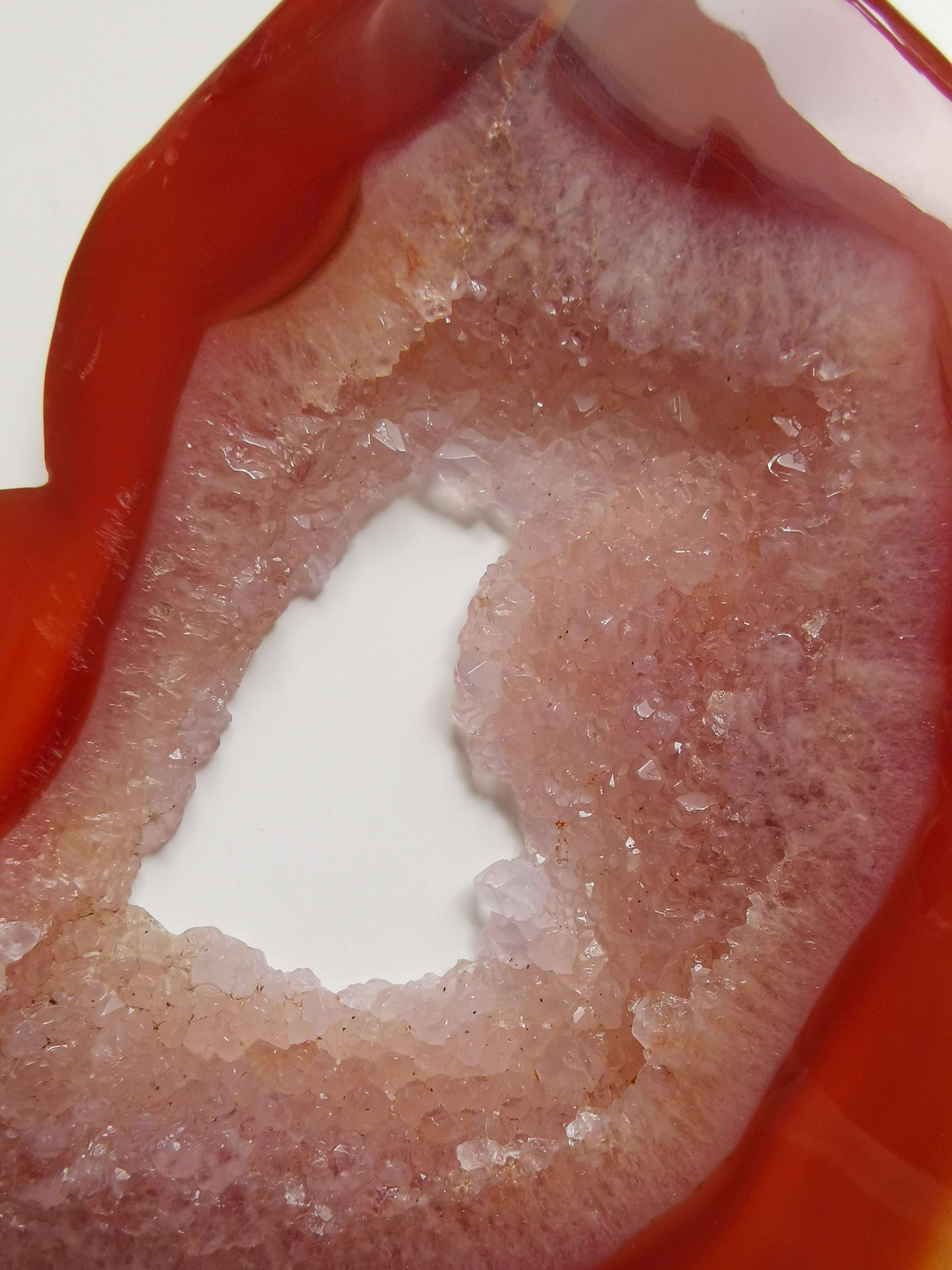 Karneol Carnelian Karneol med ametist Karneol hjärta Karneol druzy