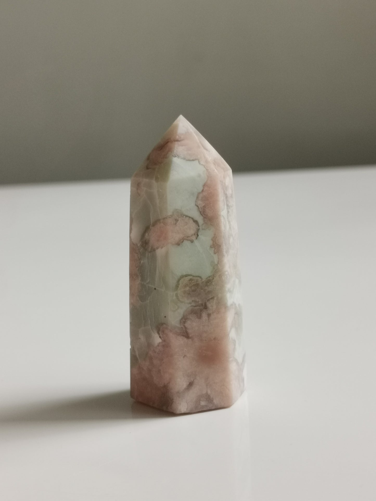 #6Grön Blomsteragat