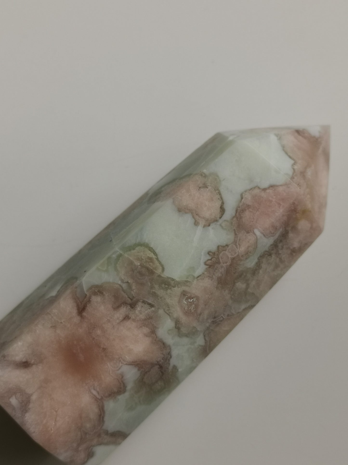 #6Grön Blomsteragat