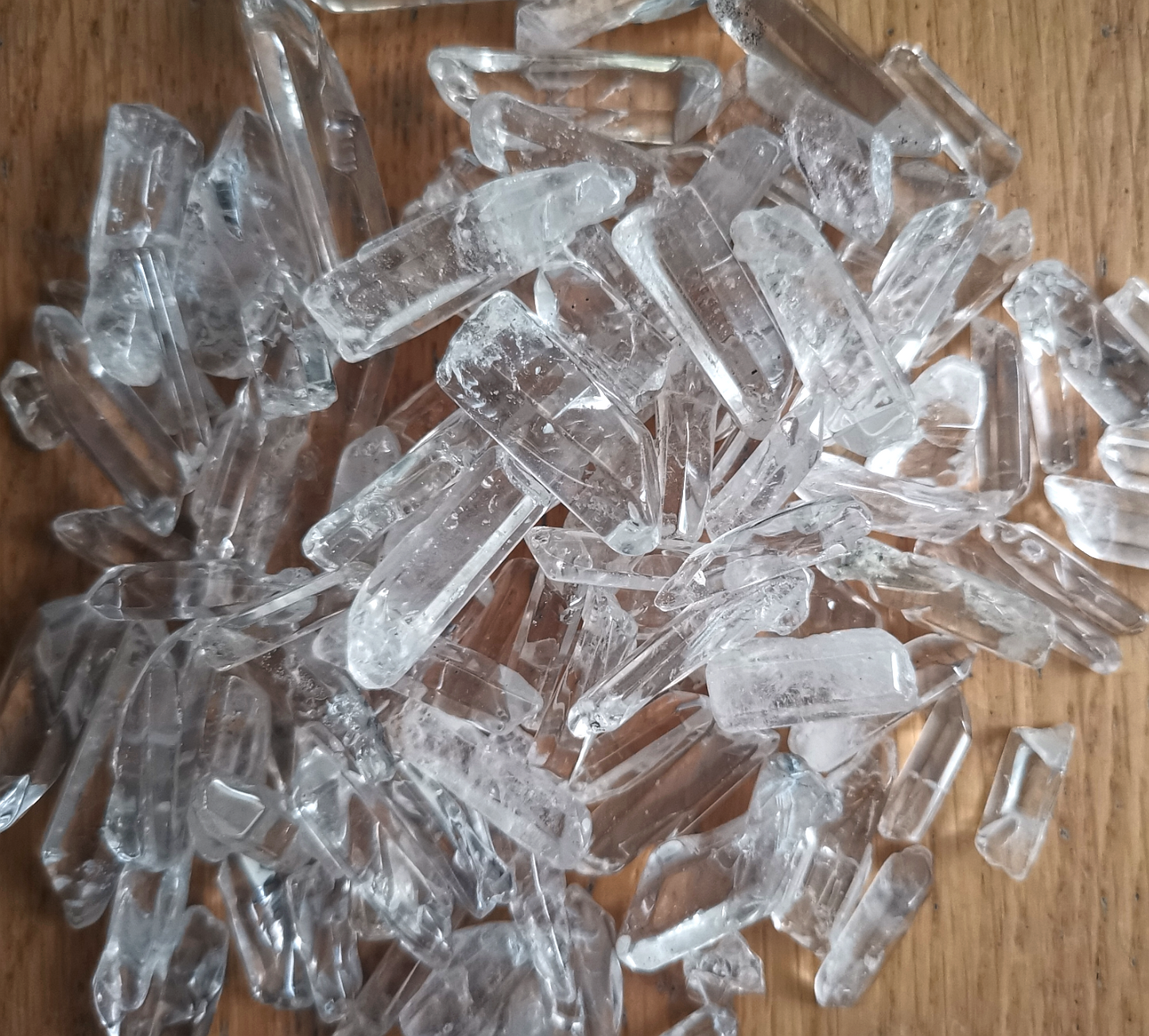 Bergkristall spetsar