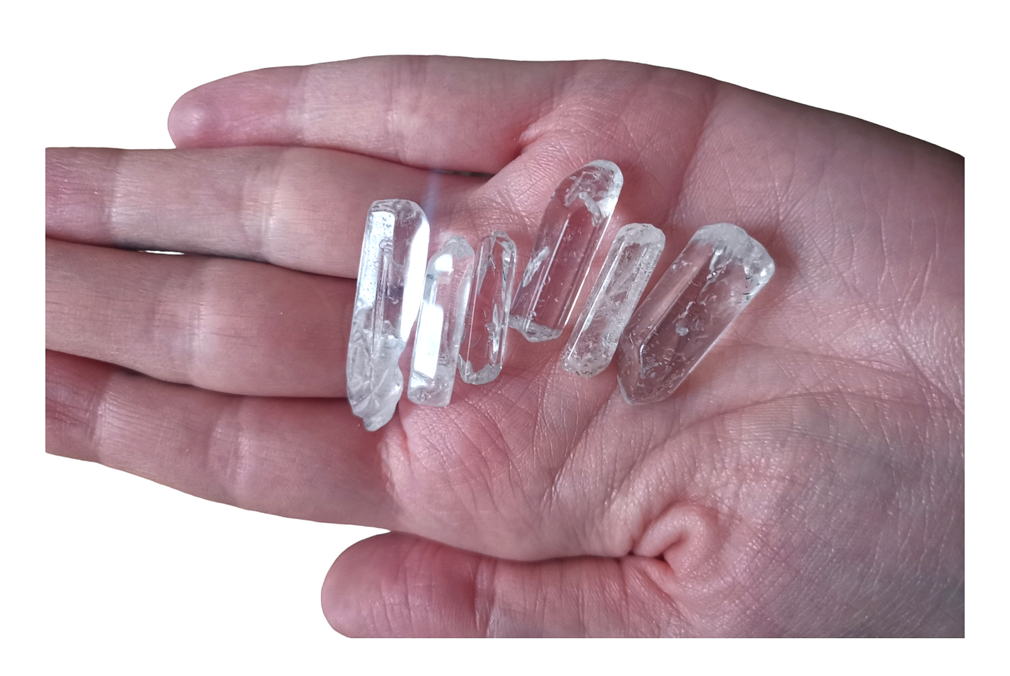 Bergkristall spetsar