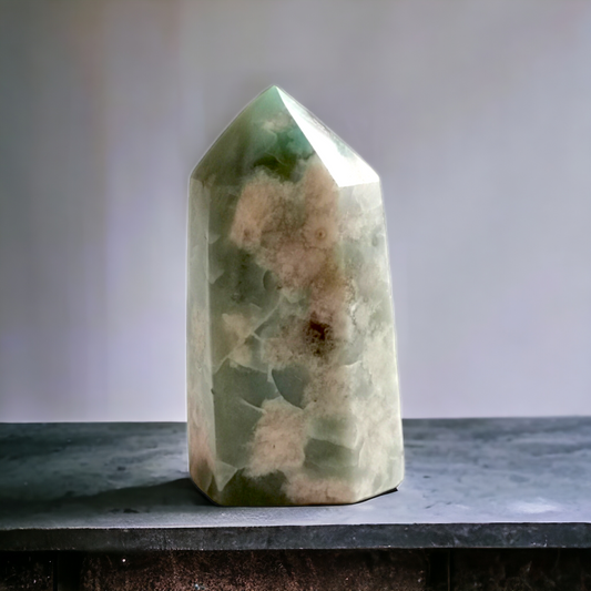 #5Grön Blomsteragat