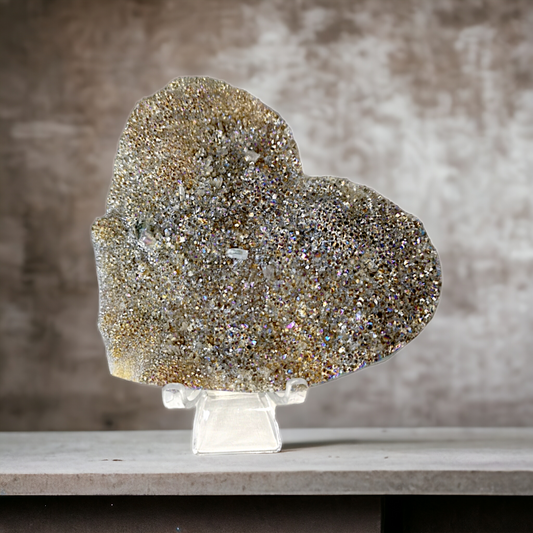 Bergkristall med aura