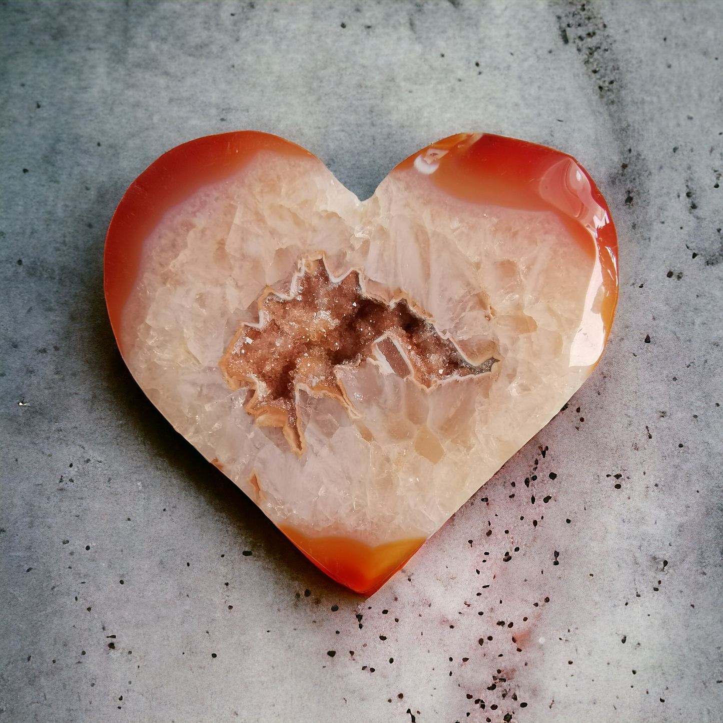 Karneol Hjärta