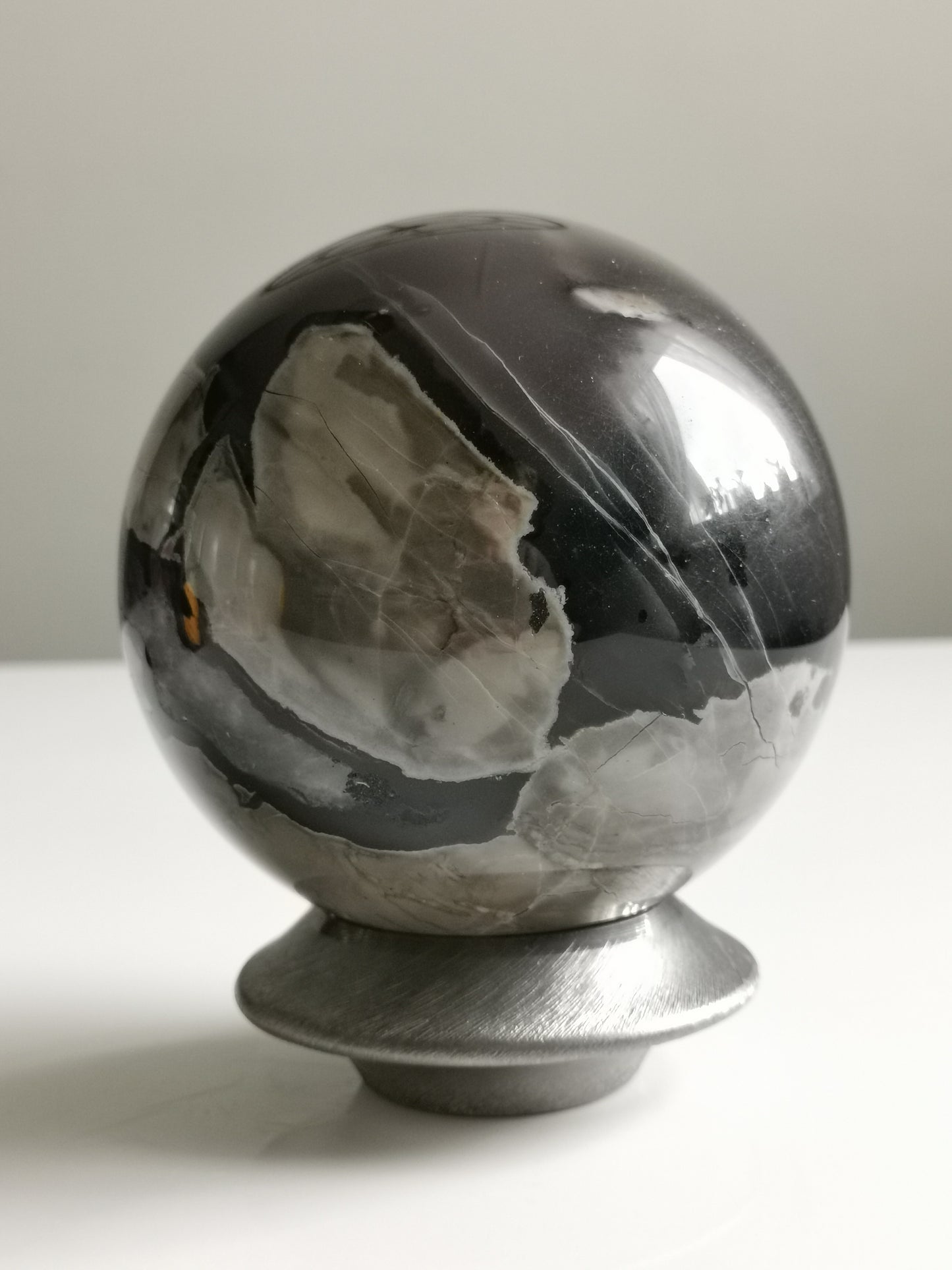 Volcano Agat UV-Reaktivt Klot 10,6 cm – Grön Eld