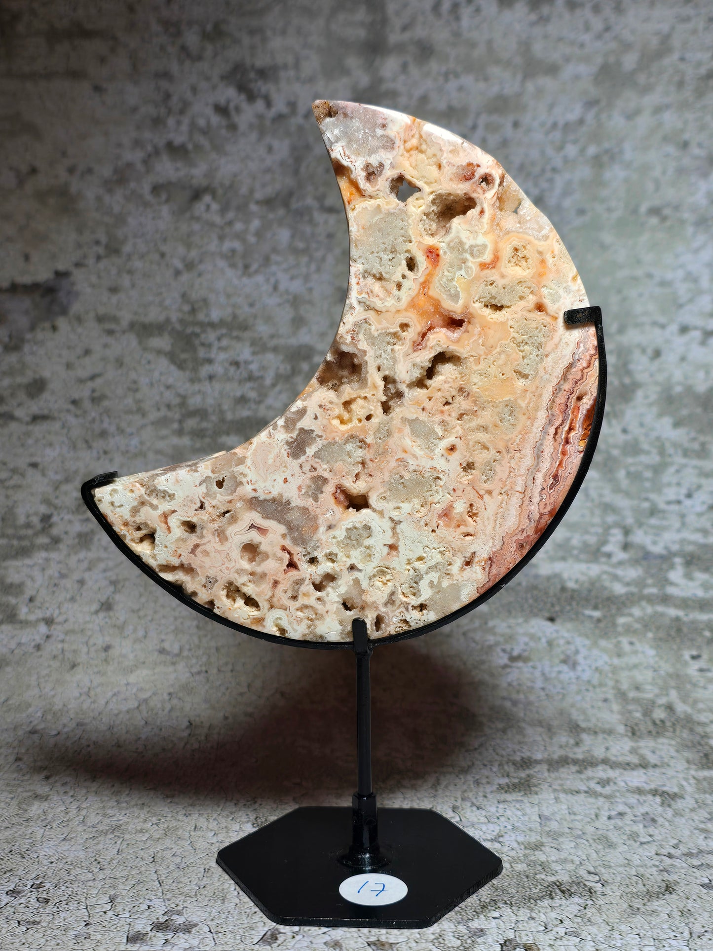 Rosa Crazy lace agat#17