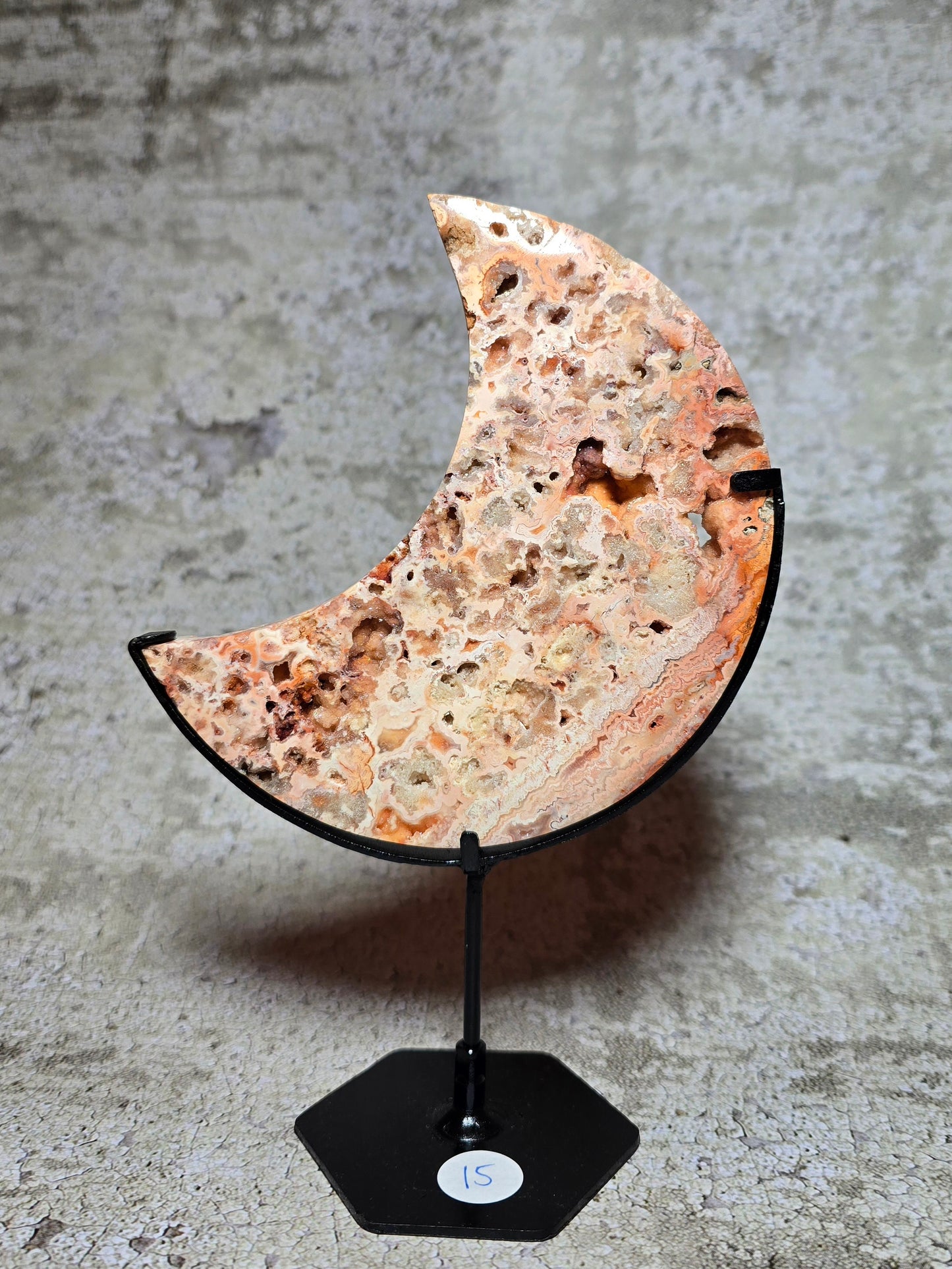 Rosa Crazy lace agat#15