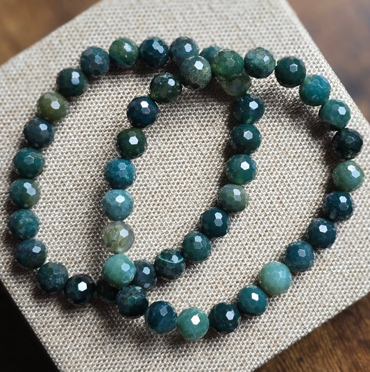 Facetterat armband – Mossagat