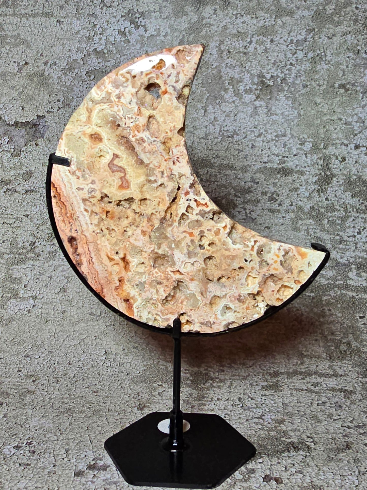 Rosa Crazy lace agat#17