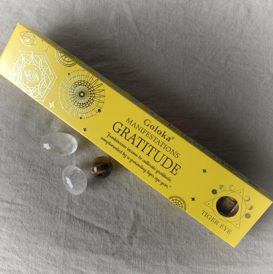 Gratitude – rökelse med tigeröga