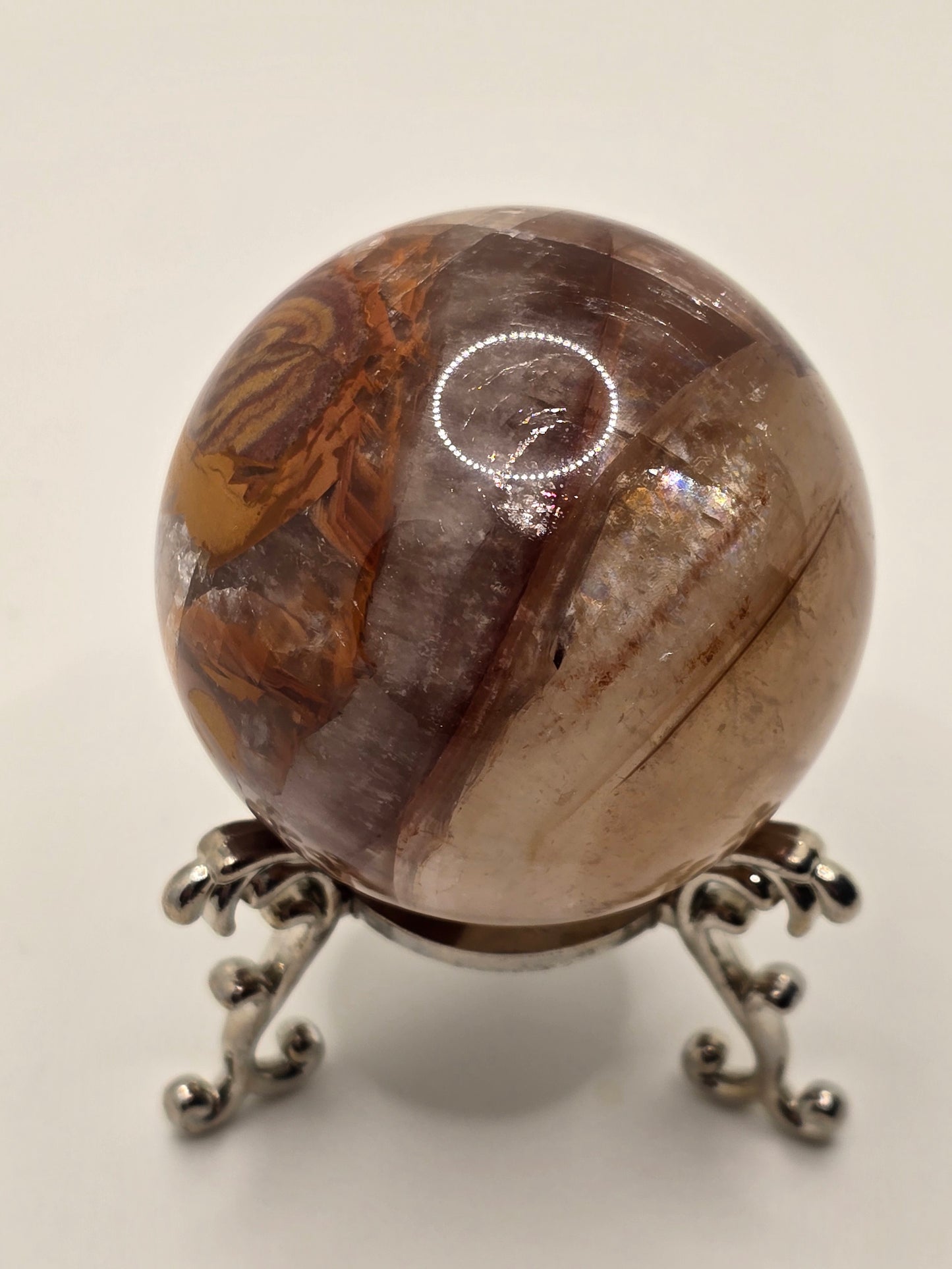 Honungskalcit Statement Klot – Solkraft & Framåtrörelse #32