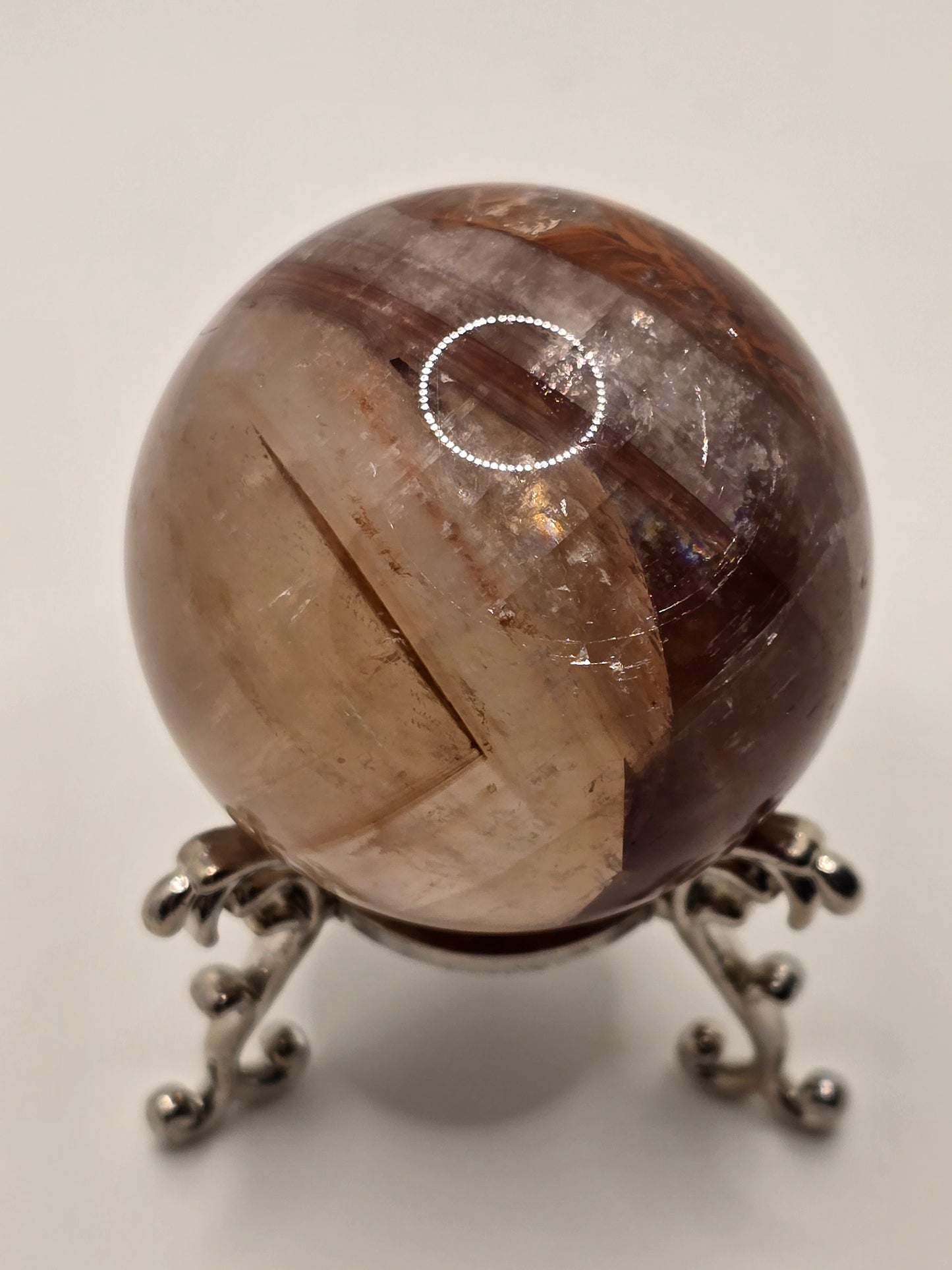 Honungskalcit Statement Klot – Solkraft & Framåtrörelse #32