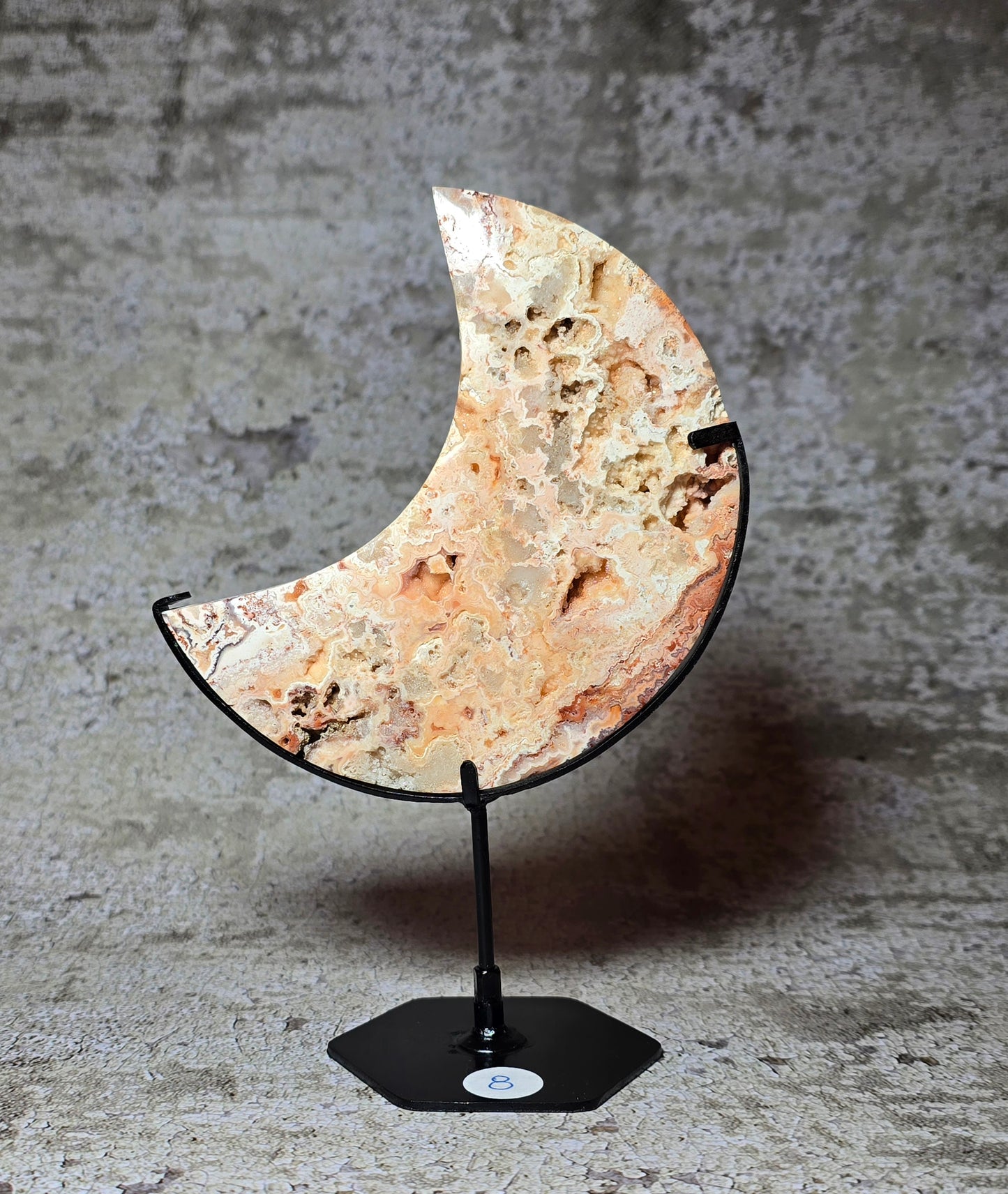 Rosa Crazy lace agat#8