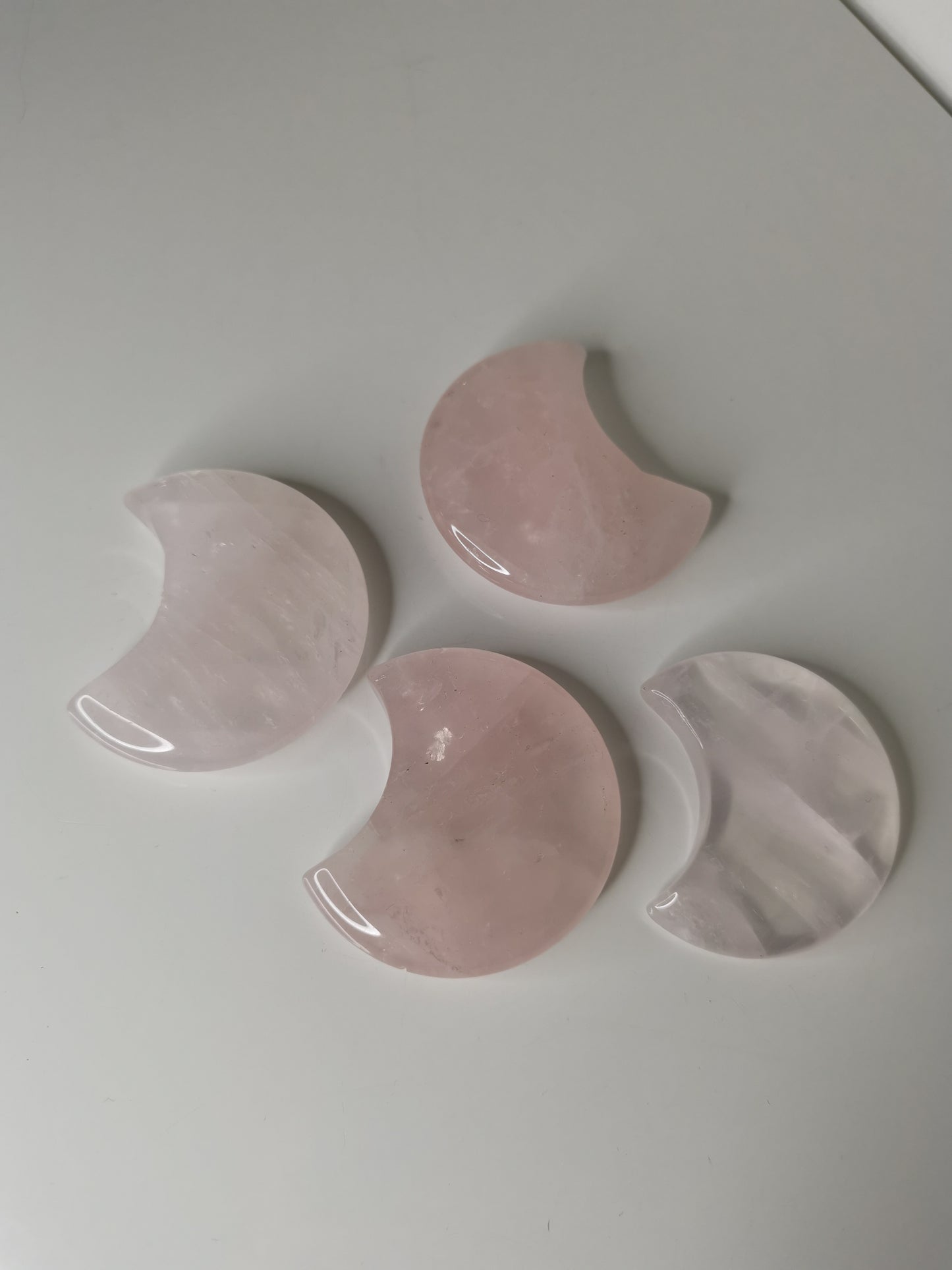 Rosenkvarts månar AA kvalite