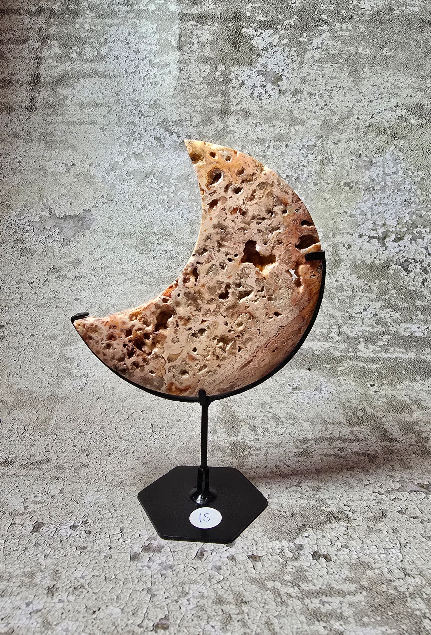 Rosa Crazy lace agat#15