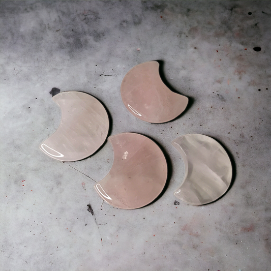 Rosenkvarts månar AA kvalite