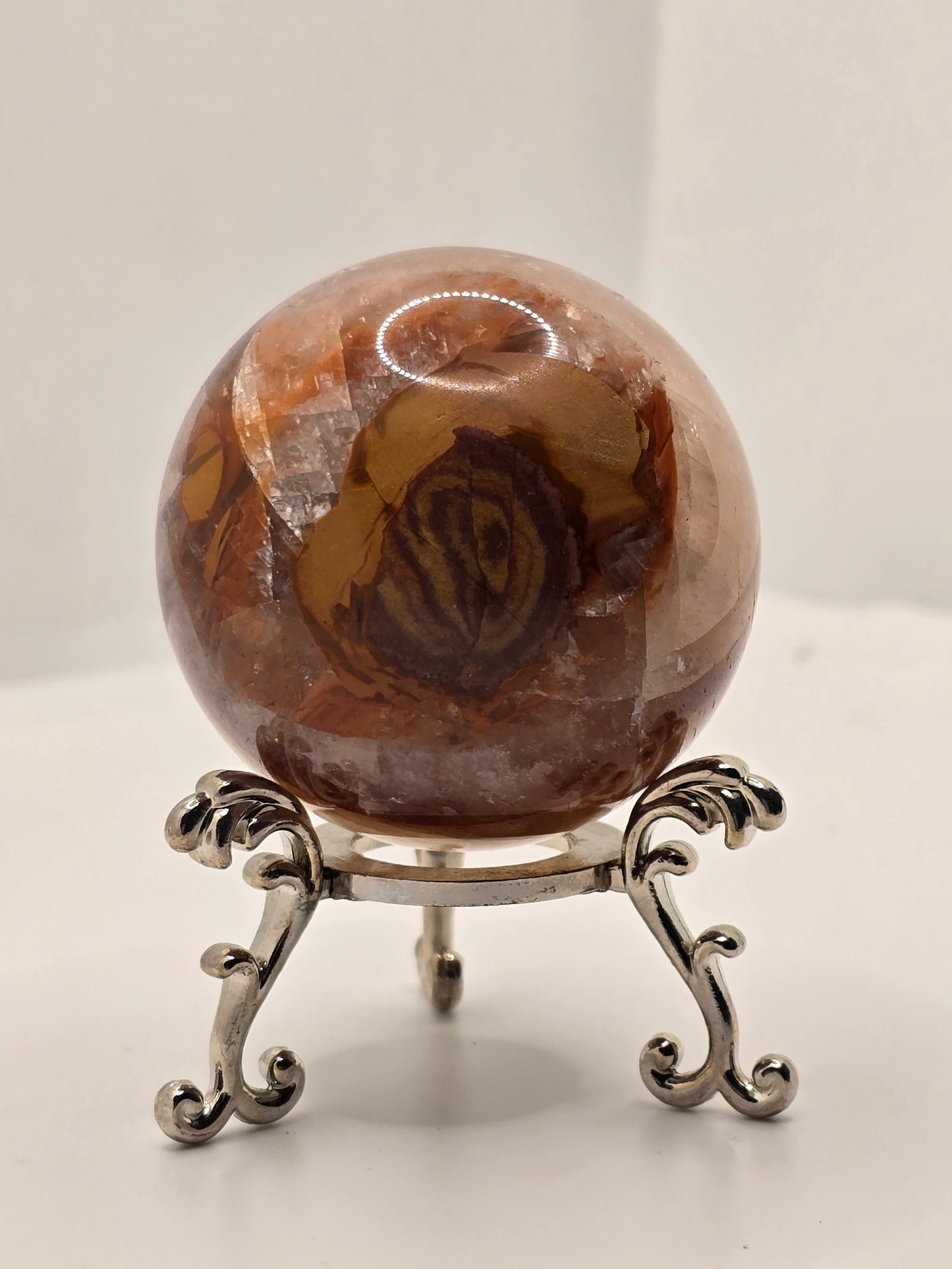 Honungskalcit Statement Klot – Solkraft & Framåtrörelse #32