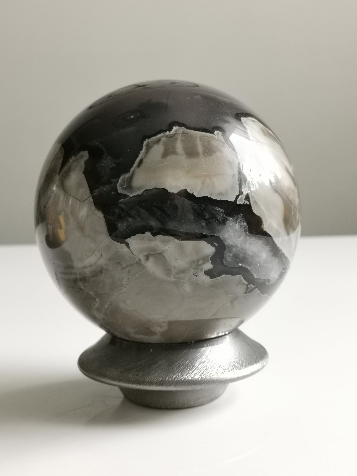 Volcano Agat UV-Reaktivt Klot 10,6 cm – Grön Eld