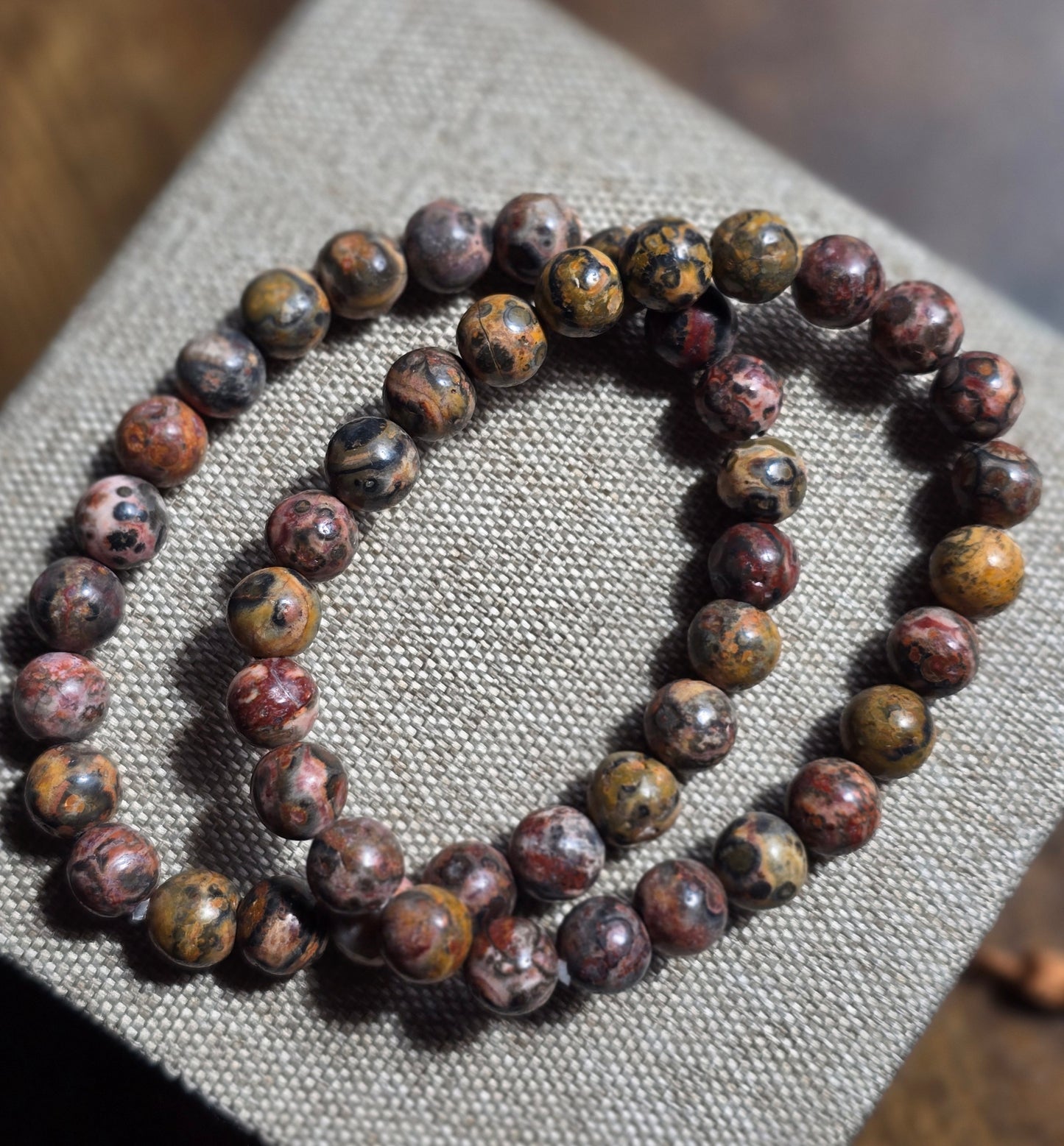 Armband – Leopard Jaspis