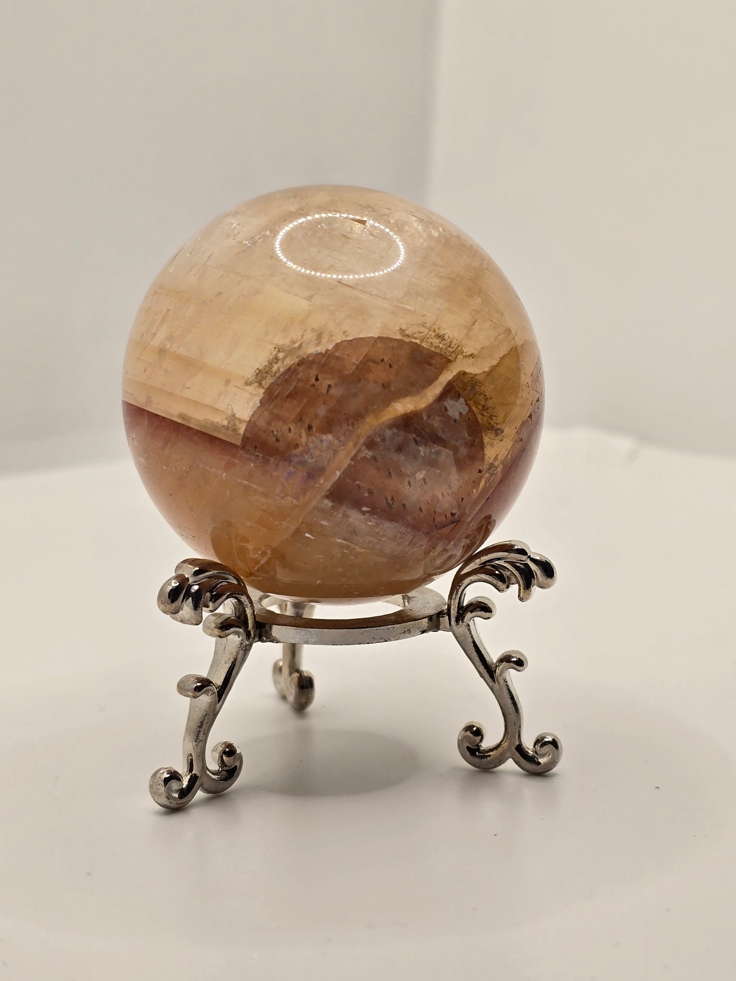 Honungskalcit Sphere – Inre Sol & Mjuk Styrka #33