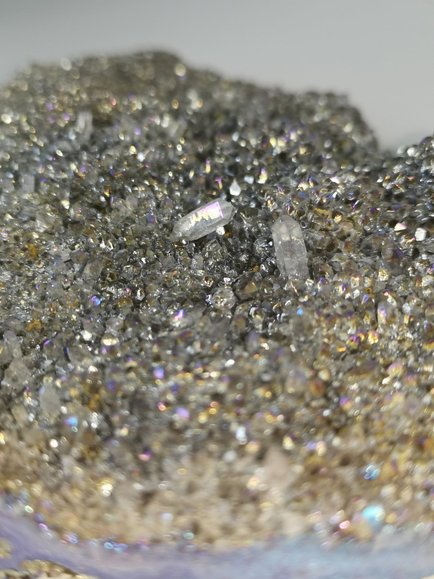 Bergkristall med aura