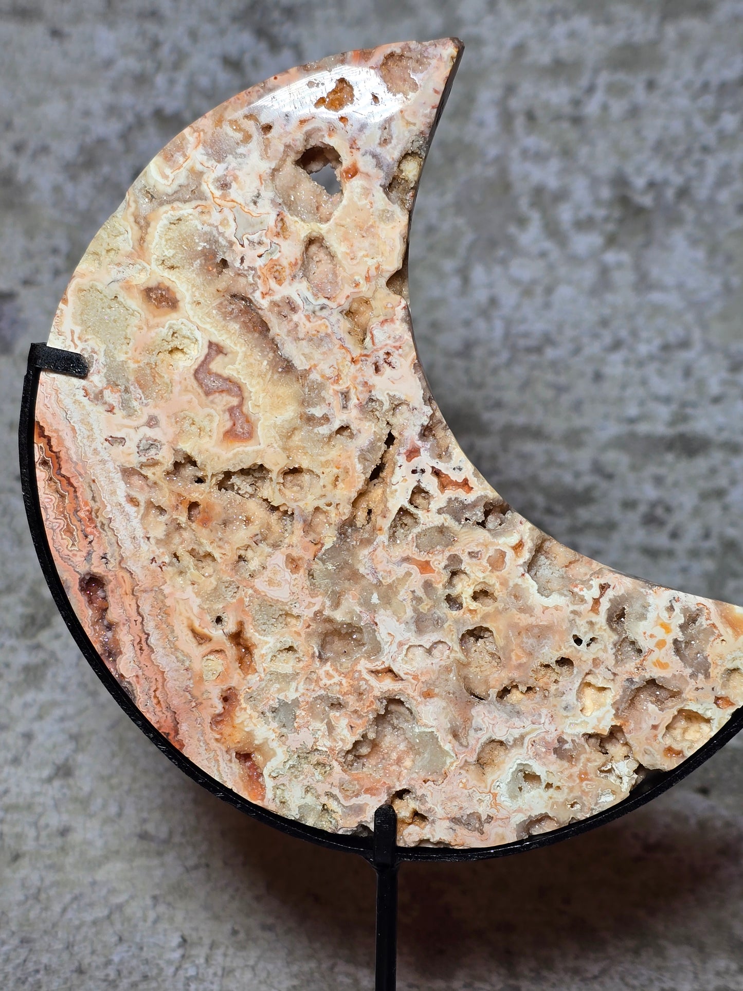 Rosa Crazy lace agat#17