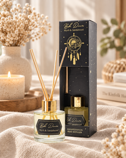 PureWorks Boho Dreams Doftpinnar – Myrra & Sandelträ 50 ml