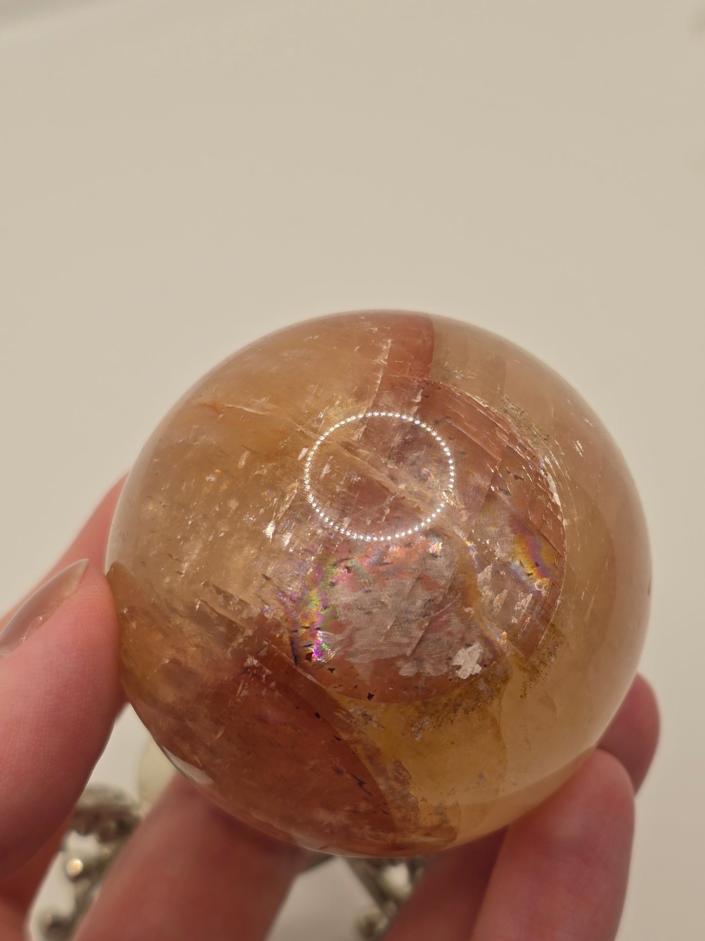 Honungskalcit Sphere – Inre Sol & Mjuk Styrka #33